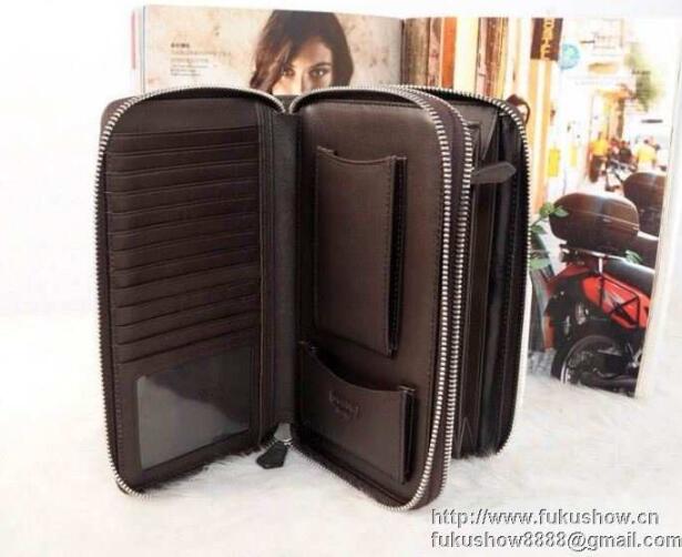COACH 偽物 数量限定低価 コーチ 財布 レディース 長財布 ダブルファスナーウォレット レザー 本革 新作 ブラック ブラウン
