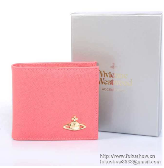 爆買い低価VIVIENNE westwood ヴィヴィアン ウエストウッド 財布 二つ折り財布 本革 レザー 薄い 軽い ミニウォレット