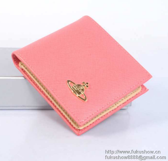 爆買い低価VIVIENNE westwood ヴィヴィアン ウエストウッド 財布 二つ折り財布 本革 レザー 薄い 軽い ミニウォレット