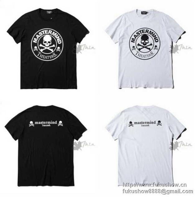 2017春夏 mastermin japan マスターマインドジャパン 通販 大人気 半袖 tシャツ ブラック ホワイト コットン プリント