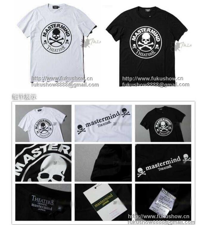 2017春夏 mastermin japan マスターマインドジャパン 通販 大人気 半袖 tシャツ ブラック ホワイト コットン プリント