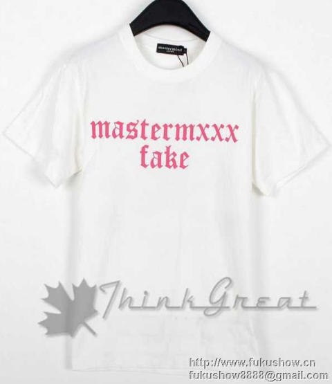 春夏お得大人気Mastermin japan マスターマインドジャパン コピー ロゴ スカル プリント カットソー 半袖 tシャツ 2色可選