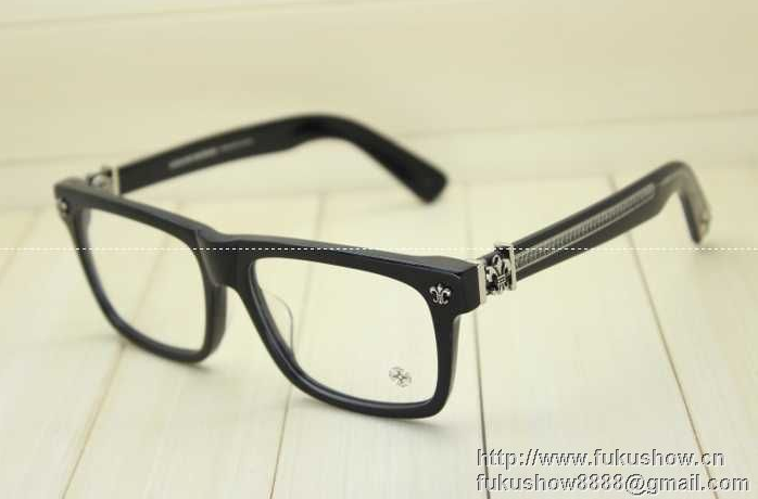 超激得高品質CHROME HEARTS クロムハーツ メガネ メンズ レディース めがね 眼鏡 おしゃれ ウェリントン 透明サングラス