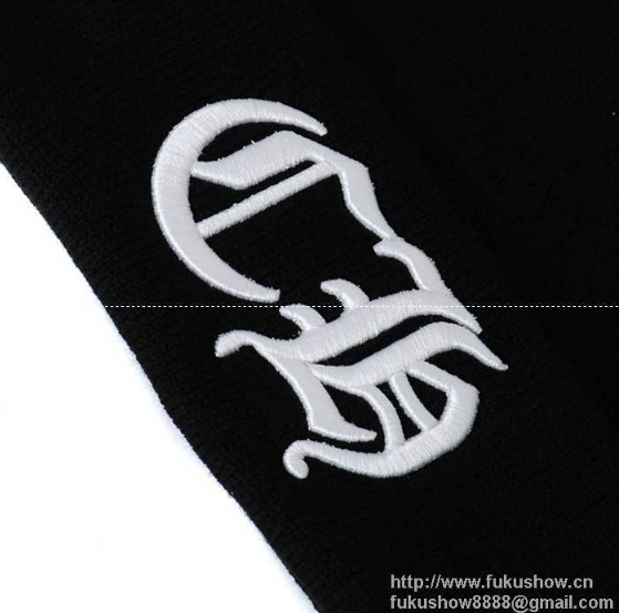 最安値高品質CHROME HEARTS クロム ハーツ コピー 通販 ビーニー ニット帽 シンプル 無地 男女兼用 アウトドア ブラック