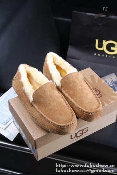 秋冬お買い得大人気UGG アグ アスコット 1016593 5775 ボア スエード モカシンシューズ ムートン フラットシューズ 3色可選