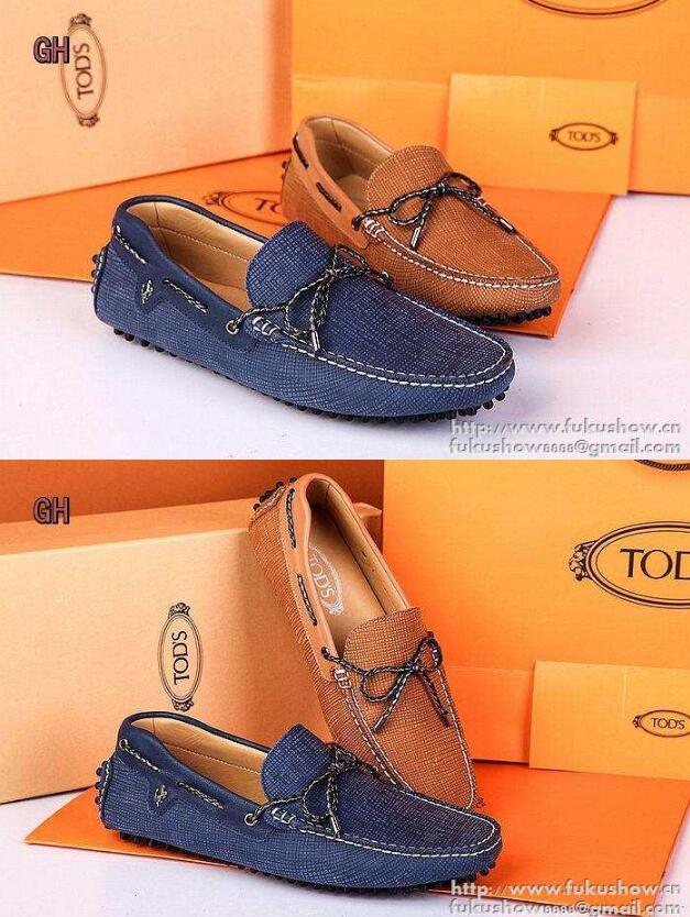 驚きの破格値大人気 トッズ 偽物 靴 TOD'S ローファー カジュアルシューズ 高品質 カジュアルシューズ ブラック ブルー スウェード メンズ ロゴ入り カーキ