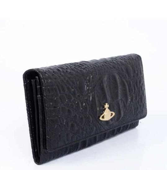 VIVIENNE WESTWOOD 財布 ゴールドロゴ 2017新作 ヴィヴィアン ウエストウッド レザー 二つ折り長財布 ロングウォレット ブラック 人気 シンプル