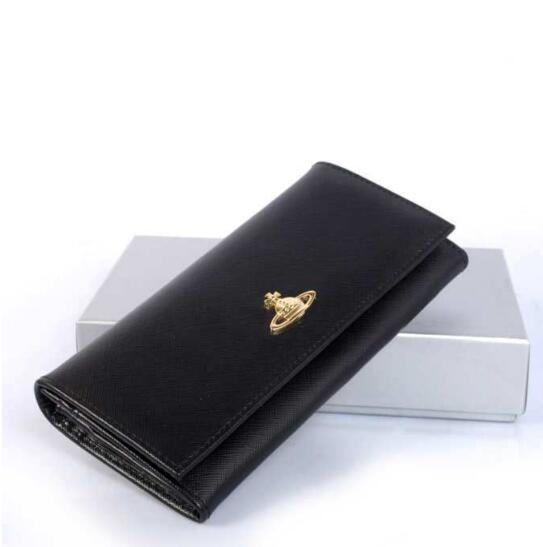 2017新作 定番 VIVIENNE WESTWOOD ヴィヴィアン ウエストウッド 長財布 レザー 二つ折り小銭入れ ロング ウォレット OPIO SAFFIANO WALLET 321525 BLACK ブラック