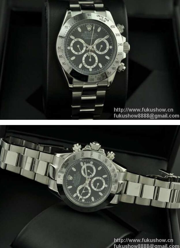 超激得品質保証 ROLEX 時計 ロレックス デイトナ DAYTONA メンズ 時計 自動巻き 男性用腕時計 黒文字盤 夜光効果 2018春夏 ステンレス 人気