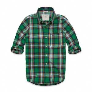 2014秋冬夏コーデにAbercrombie & Fitch アバクロンビー&フィッチ 長袖シャツ