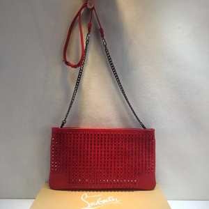 大人のおしゃれに 2015 Christian Louboutinクリスチャンルブタン美品 斜め掛けバッグ