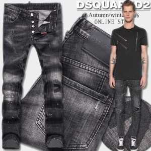 ◆モデル愛用◆ 2016秋冬 DSQUARED2 ディースクエアード ダメージ加工 ジーンズ