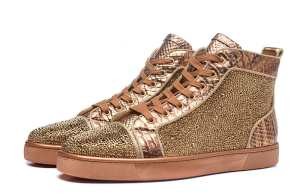 セール中2016 Christian Louboutinクリスチャンルブタン 軽量で疲れにくい ハイトップシューズ
