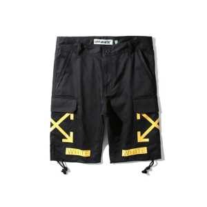 海外セレブ定番愛用 オフホワイト OFF-WHITE 2017春夏 カーゴパンツ ショートパンツ 魅力的