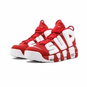 超人気履き心地抜群   Supreme x Nike Air More Uptempo Black 2017-2017春夏季スニーカー3色可選