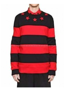 秋冬爆買い新品GIVENCHY ジバンシー コピー 星柄 ボーダー クールネック セーター ニットグラデーション カットソー 長袖