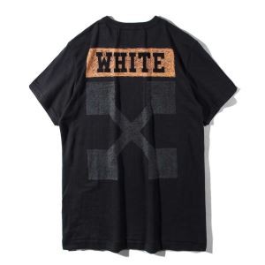 大人キレイに仕立てる オフホワイト OFF-WHITE 2017秋冬季超人気 2色可選半袖