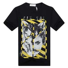 超激得定番DIESEL ディーゼル 服 コピー Tシャツ 半袖 切り替え プリント クルーネック アメカジ ストリート 2色可選