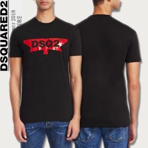 春夏爆買い大人気DSQUARED2ディー スクエアー ド 偽物DSQ2 T-ShirtS74GD0357S22427100半袖2色可選