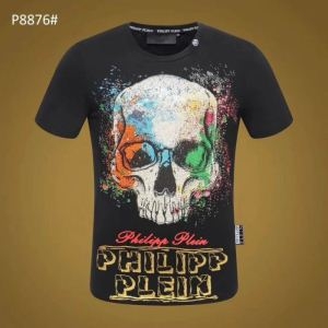 Tシャツ/ティーシャツ フィリッププレイン PHILIPP PLEIN 2色可選 2019年春の新作コレクション 薄手の素材