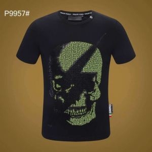 2019年春夏流行ファッション Tシャツ/ティーシャツ フィリッププレイン PHILIPP PLEIN しっかりとした生地感