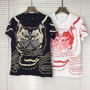 2019春夏の必須アイテム しっかりとした生地感 GIVENCHY ジバンシー Tシャツ/ティーシャツ 2色可選