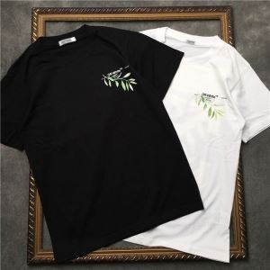 クラシックスタイル  Off-White オフホワイト  半袖Tシャツ  2019年春の新作コレクション  2色可選