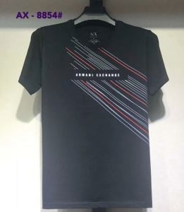 アルマーニ メンズ ｔシャツ マガジンにもよく見る限定品 コピー Armani Exchange ４色可選 コーデ プリント 品質保証