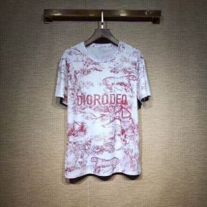 Dior ディオール ｔシャツ オシャレメンズに不可欠の人気新作 コピー 激安 カジュアル ２色可選 品質保証 913T03JA428_X0812