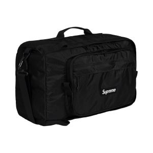 SUPREME 19FW DUFFLE BAG BLACK 落ち着いた感が漂う限定品 シュプリーム ハンドバッグ メンズ コピー 多色可選 ブランド 安価