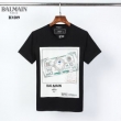 どんなスタイルにも合わせやすい  半袖Tシャツ 2色可選 どんな装いにも馴染む バルマン  BALMAIN