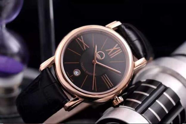 ULYSSE nardin 時計 クラシコ ルナ 人気セール定番 男性用腕時計 ユリスナルダン コピー メンズ ブラック ホワイト ゴールド 5色可選